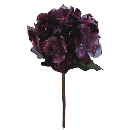 Vickerman 29" Mauve Velvet Hydrangea Artificial Christmas Pick