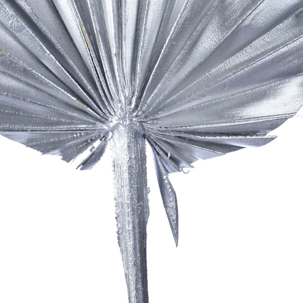 Vickerman Natural Botanicals 15.75 - 19.5" Metallic Silver Dried Palm Spear 12 per bag.