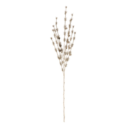 Vickerman 38" Artificial Champagne Needle Pine and Cone Spray. Includes 3 sprays per pack.