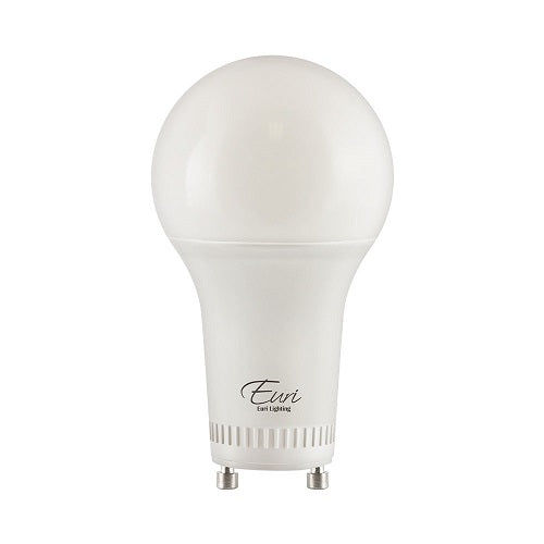 Euri Lighting EA19-11W2050eG-2 Everyday LED 75-Watt Equivalent A19 Lamp GU24 Twist & Lock Dimmable - 5000K - 2 Pack