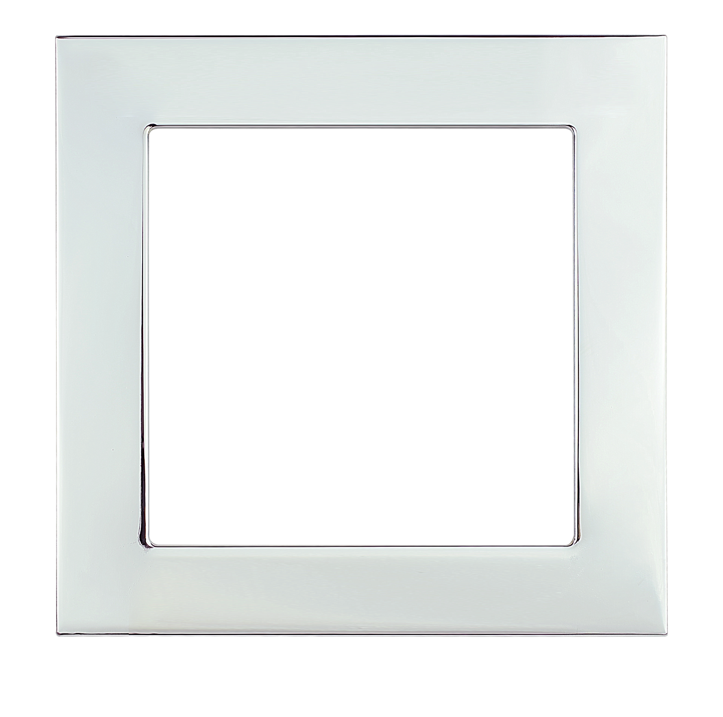 Westgate 6 Inch Square Trim For SSL6 Series. Chrome, Residential Lighting, Chrome Finish