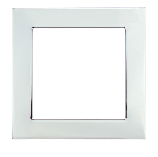 Westgate 6 Inch Square Trim For SSL6 Series. Chrome, Residential Lighting, Chrome Finish