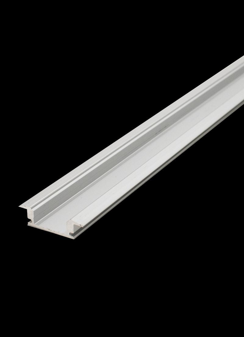 Westgate Shallow Recessed Mount Channel, 47" For LED Ribbon, 1.20" Wide, 0.40" Deep, Ribbon Lighting