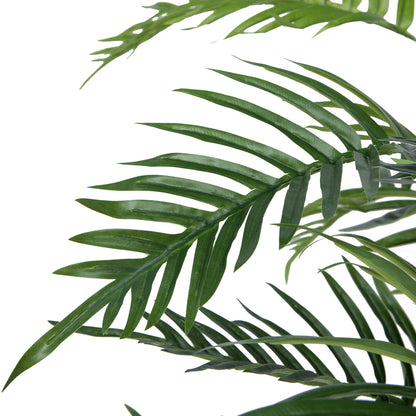 Vickerman 70" Artificial Potted Fern Palm Real Touch Leaves.