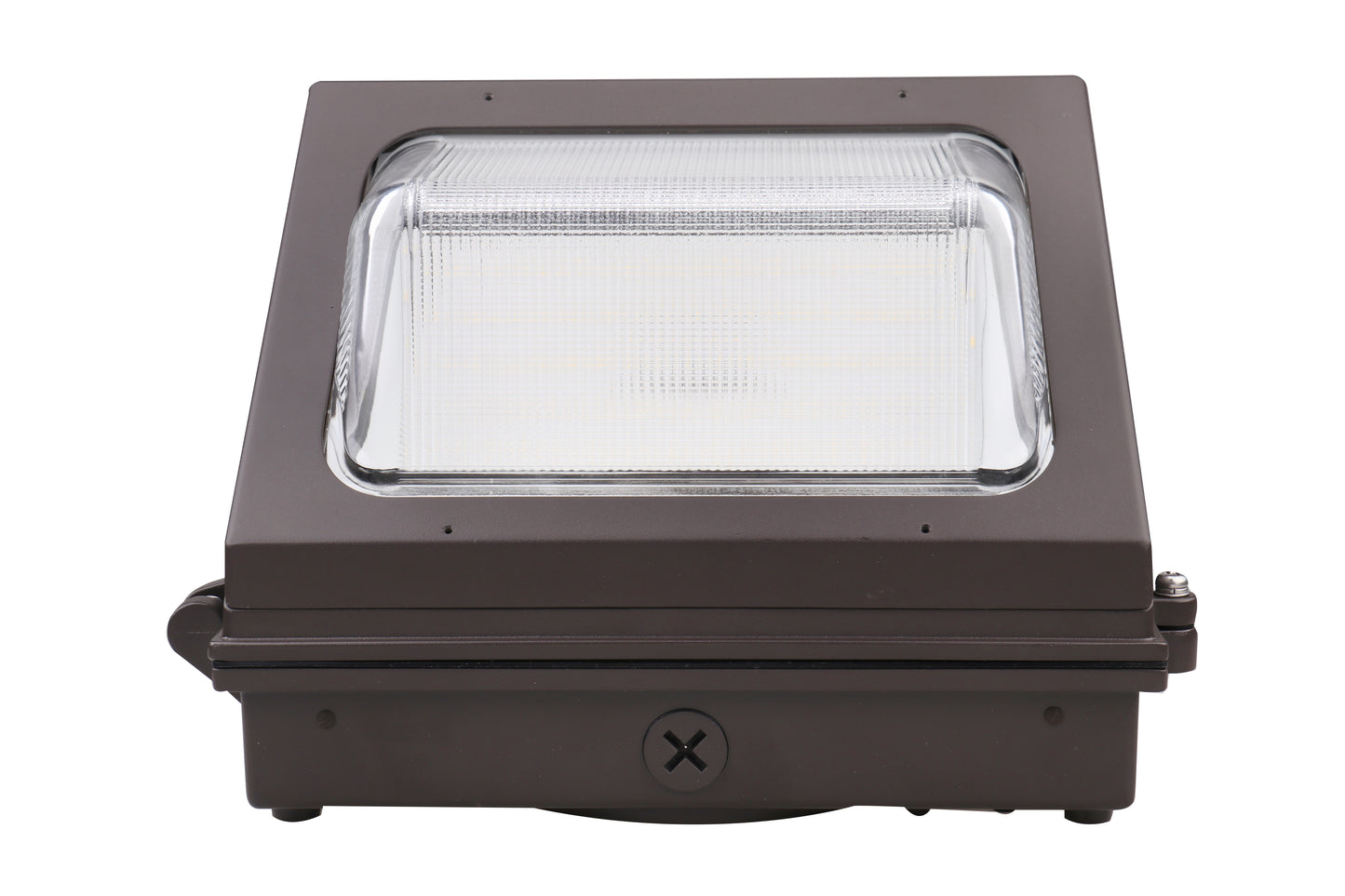 ASD Lighting LED Traditional Wallpack 80W 120-277V 0-10V Dimmable 150Lm/W 5000K with Photocell Bronze UL DLC Premium