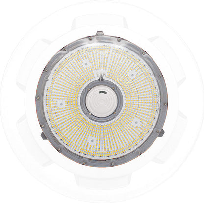 Westgate X-Gen UFO HighBay, Selectable 230/200/150/100W, 30/40/50K, 0-10V, White, Industrial Lighting, 100W/150W/200W/230W, 130 Lumens/W,  30K/40K/50K/57K, White Finish, 0-10V