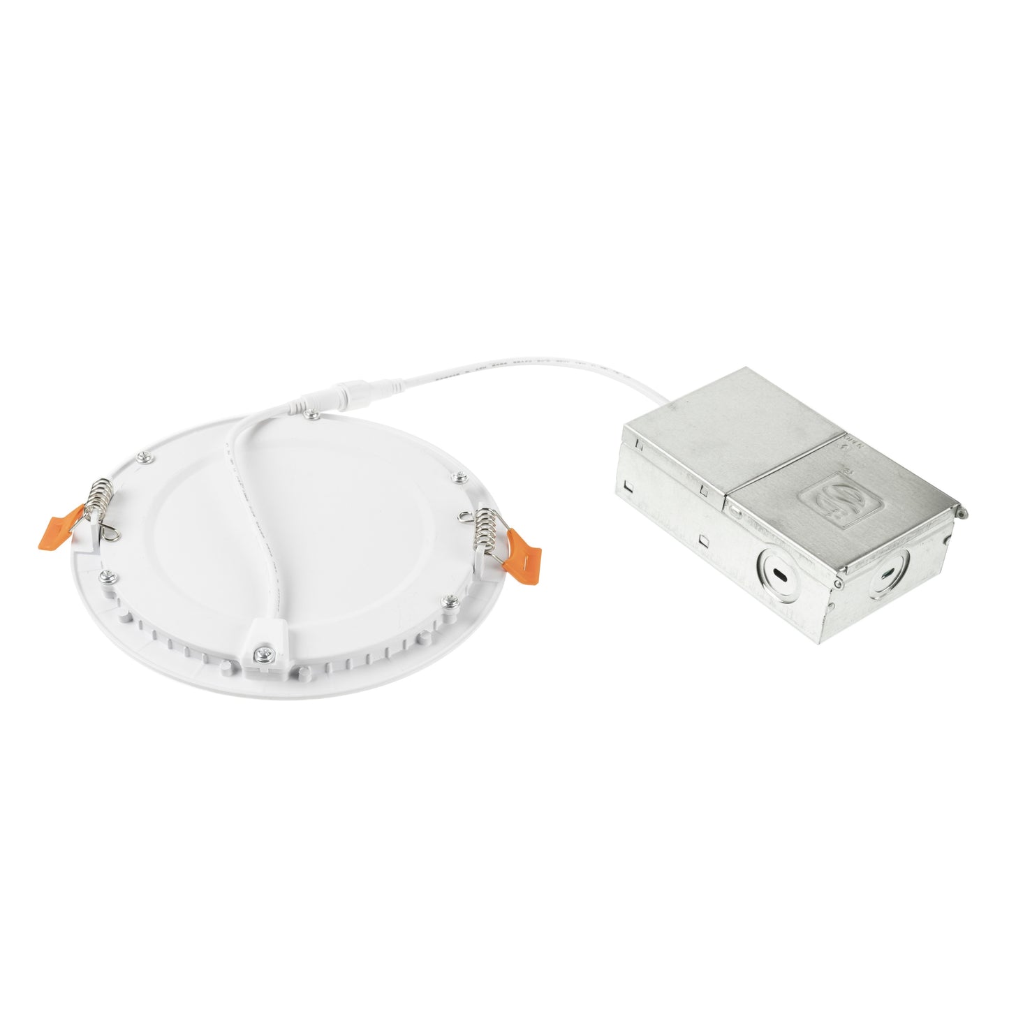ASD Lighting LED Round Recessed Mini Panel 6" 15W 120V Dimmable CCT Selectable 2700/3000/3500/4000/5000K Oil Rubbed Bronze UL Energy Star 6pack