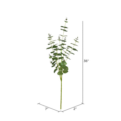 Vickerman 36" Artificial Green Money Leaf Spray.