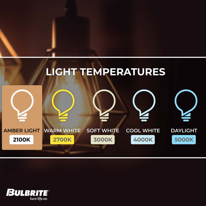 BULBRITE INCANDESCENT ST18 MEDIUM SCREW (E26) 40W DIMMABLE NOSTALGIC LIGHT BULB 2200K/AMBER 4PK (134019)