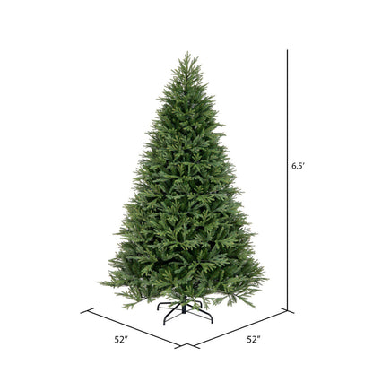 Vickerman 6.5' x 52" Tiffany Fraser Fir Artificial Christmas Tree Unlit