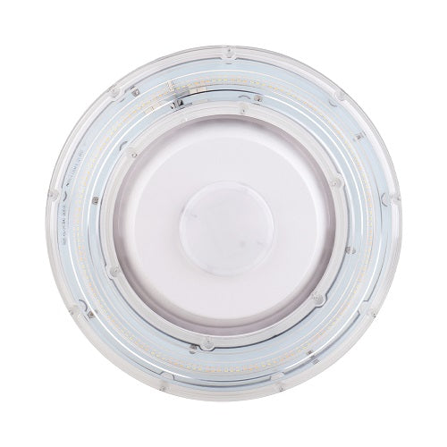 Euri Lighting ECR-55W103s Commercial LED 55-Watt Round Canopy Light 3 Color Selectable Waterproof IP65 Protection Dimmable