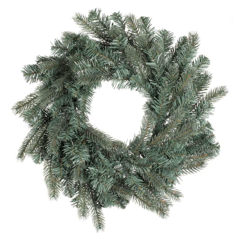 Vickerman 24" Colorado Blue Spruce Artificial Christmas Wreath Unlit
