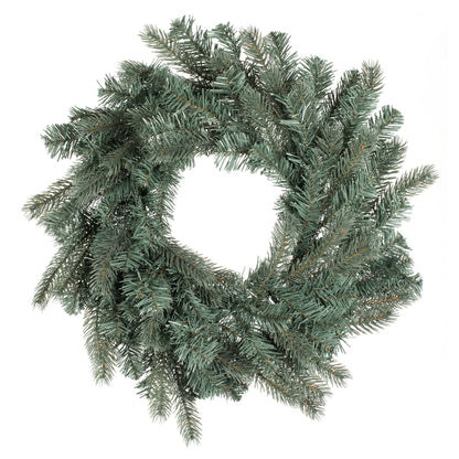 Vickerman 24" Colorado Blue Spruce Artificial Christmas Wreath Unlit