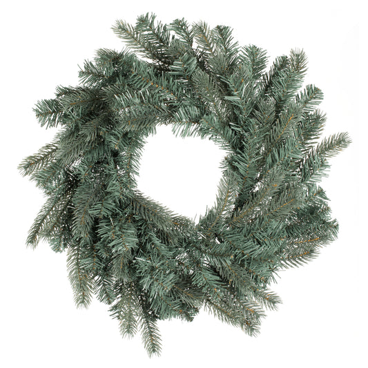 Vickerman 24" Colorado Blue Spruce Artificial Christmas Wreath Unlit