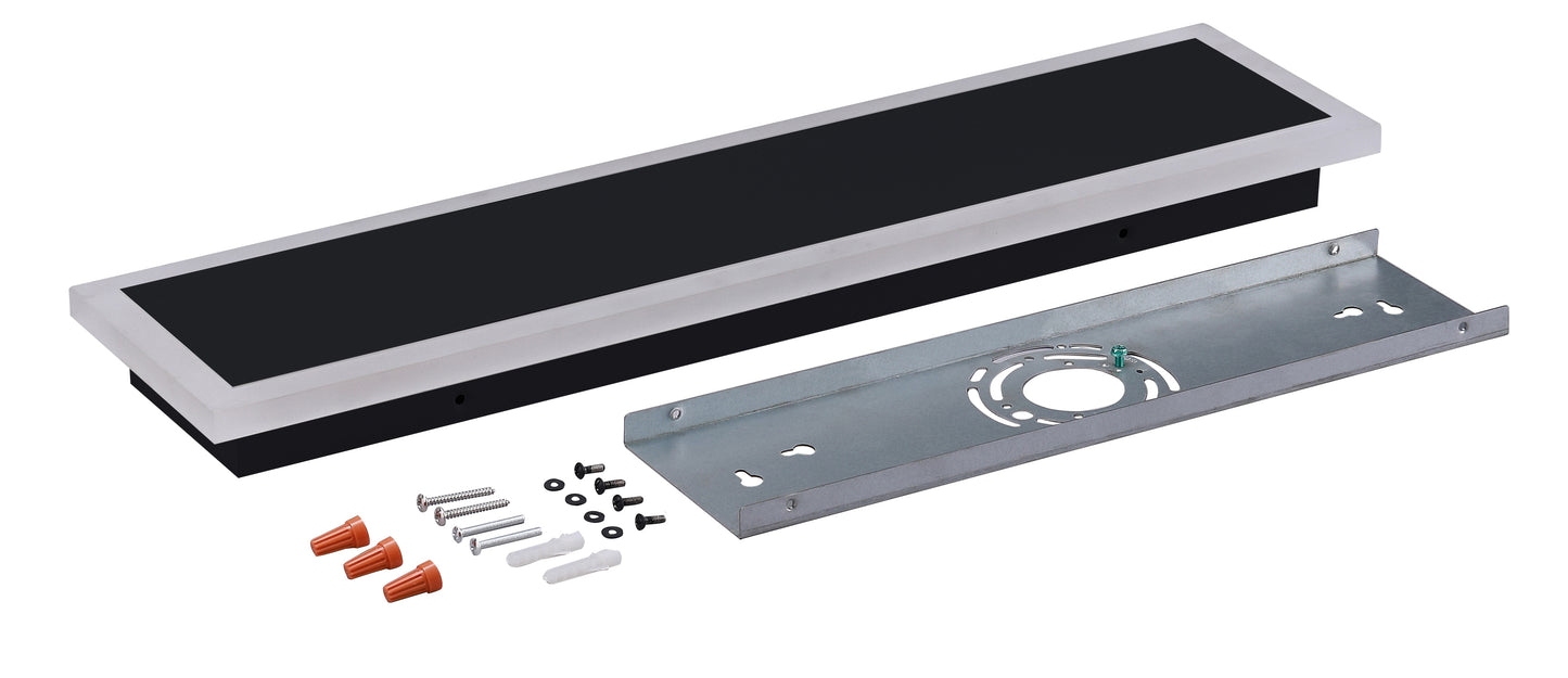 ASD Lighting LED Outdoor Wall Sconce 48" 36W CCT Selectable Dimmable 3000/4000/5000K White ETL