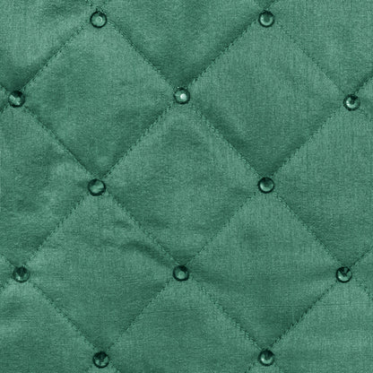 Vickerman 52" Green Quilt Stitch Jewel Christmas Tree skirt