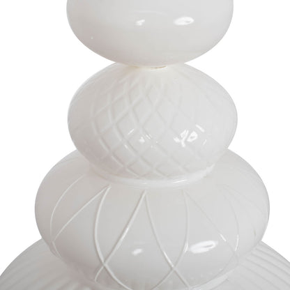 Vickerman 41" White Shiny Finial Ornament