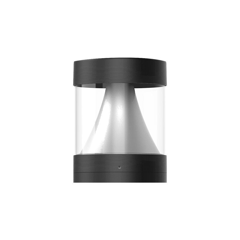 Westgate G2 Bollard Head Model 103F Select 24/19/14W 30/40/50K, Bk, Outdoor Lighting, 14W/19W/24W, 125 Lumens/W, 30K/40K/50K, Black Finish, 0-10V