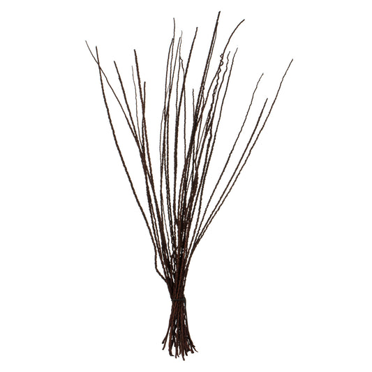 Vickerman 36-40" Dark Brown Caba Spine Bundle. Includes 24oz (3 -8oz Bundles) Dried