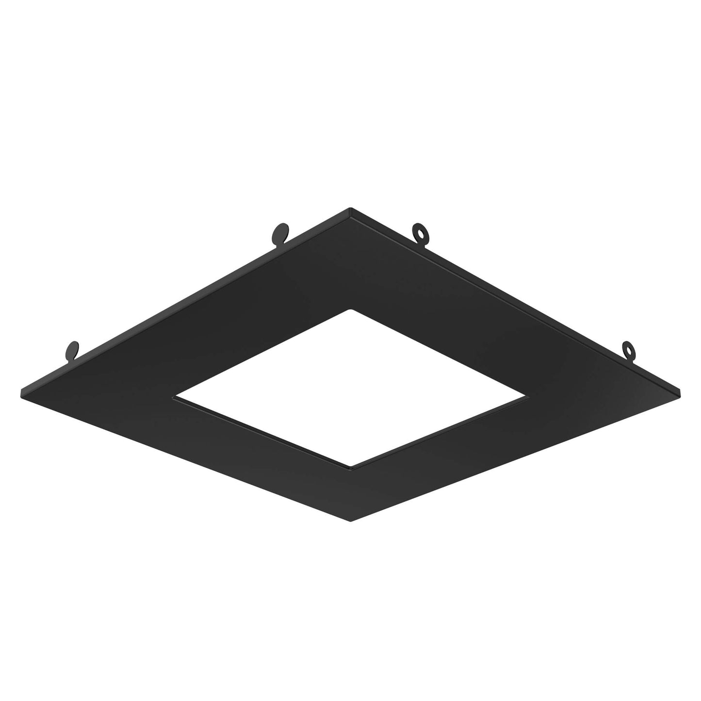 Dals Lighting Round/Square Recessed Panel Trim for 4"-6" Panel