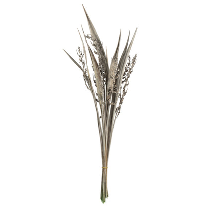 Vickerman 36" White Wash Bahia Spears with Seeds 2 pack Dried