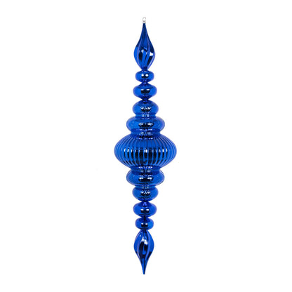 Vickerman 41" Blue Shiny Finial Ornament