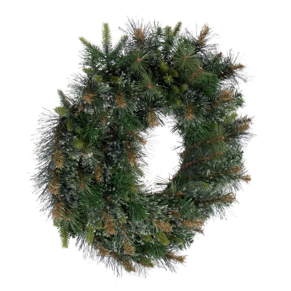 Vickerman 24" Cashmere Artificial Christmas Wreath Unlit