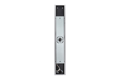 ASD Lighting LED Outdoor Wall Sconce with Center Light 18" 18W 120-277V CCT Selectable 3000/4000/5000K Dimmable Black ETL