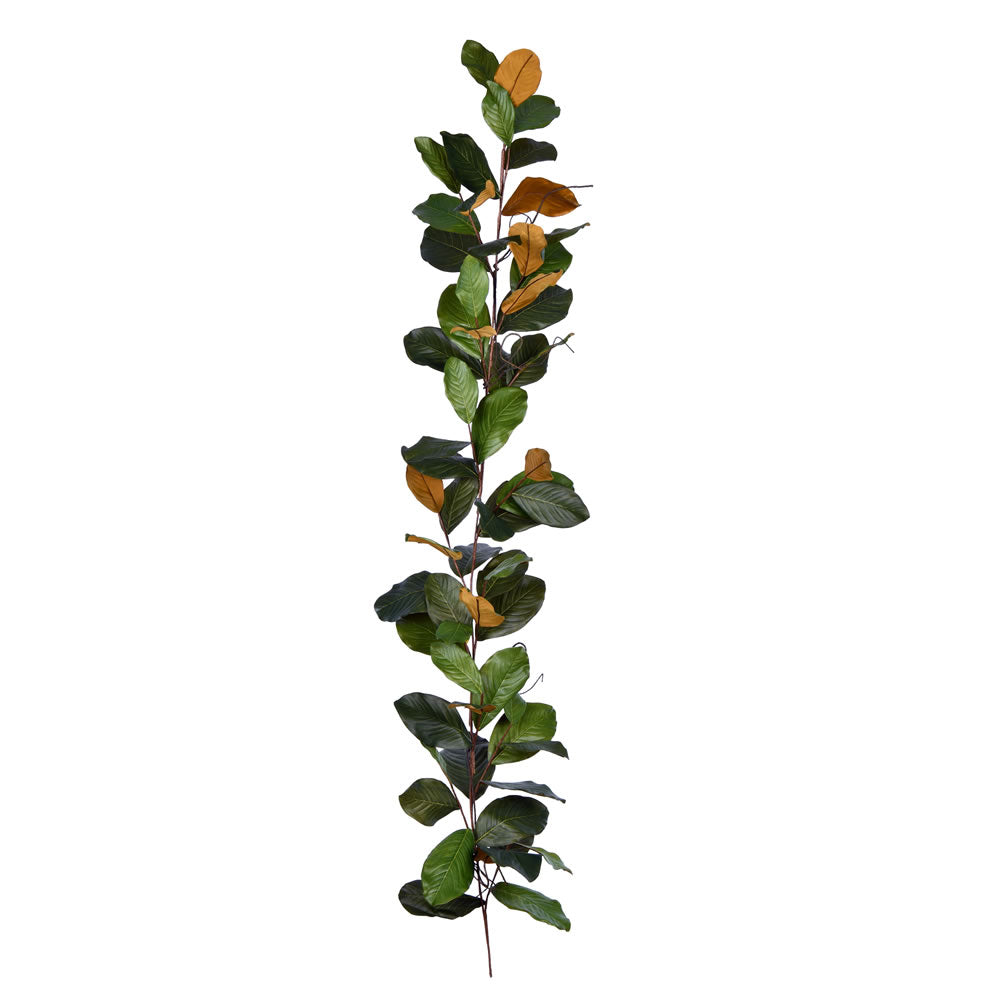 Vickerman 6' Artificial Green Magnolia Garland.