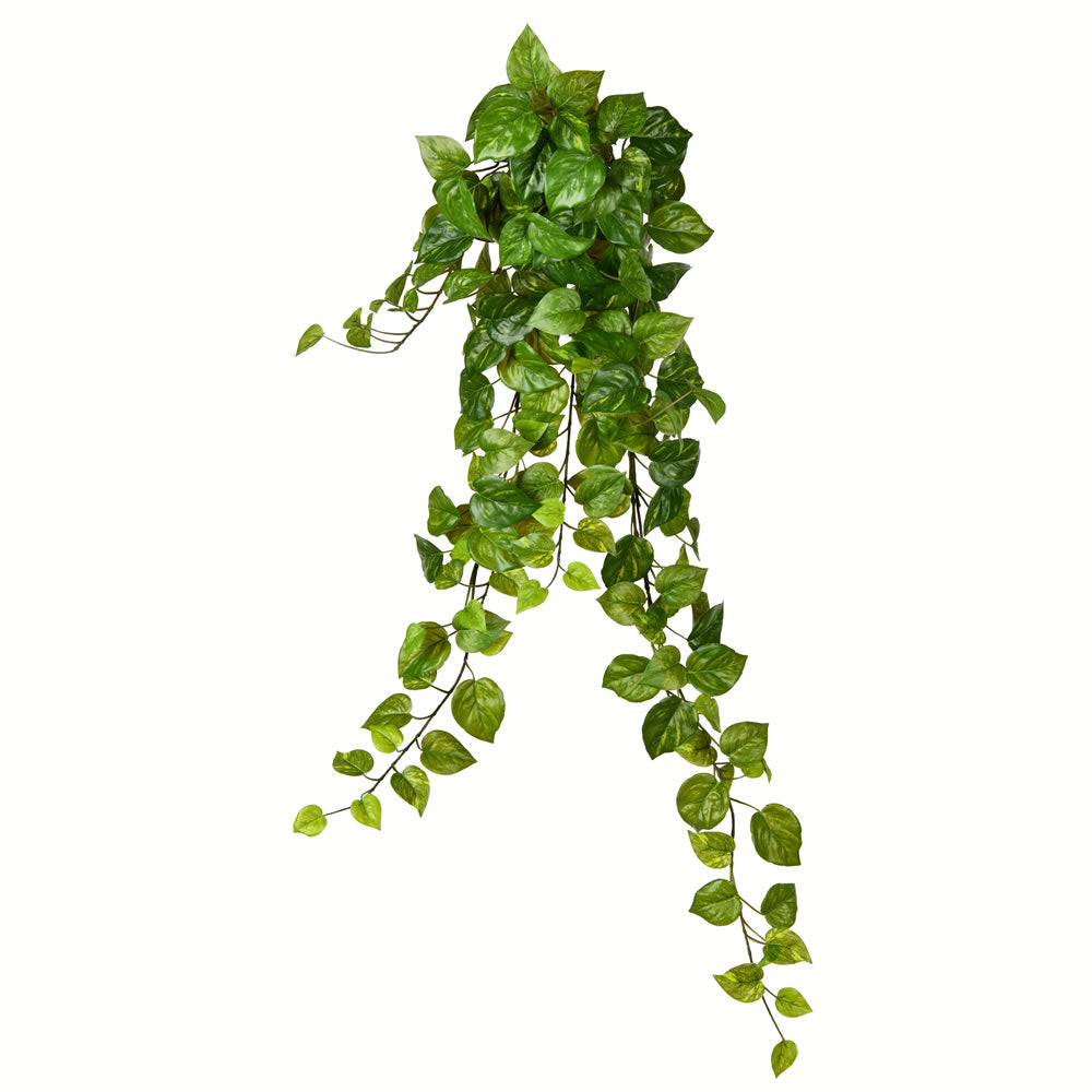Vickerman 34" Artificial Pothos Hanging Bush.