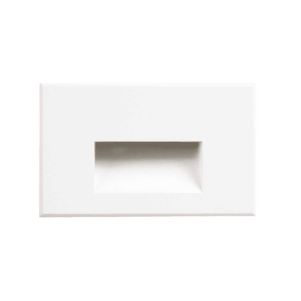 Goodlite LED Horizontal White Step Light, Going In 2-4 Junction Box, For Indoor Or Outside Use, Selectable Cct 27,30,35,41,50K