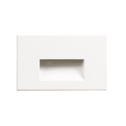 Goodlite LED Horizontal White Step Light, Going In 2-4 Junction Box, For Indoor Or Outside Use, Selectable Cct 27,30,35,41,50K