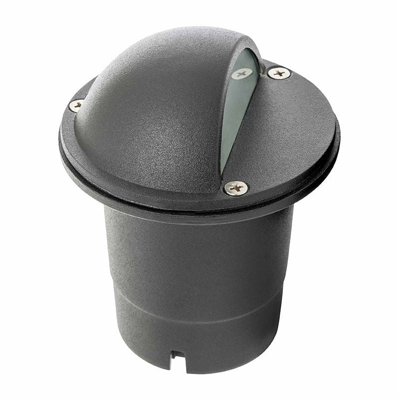 Westgate Well Light, Cast. Aluminum, G4 MR16 12V/20W, Flat Temp. Glass, Black, 3 Ft. Cable, Landscape Lighting