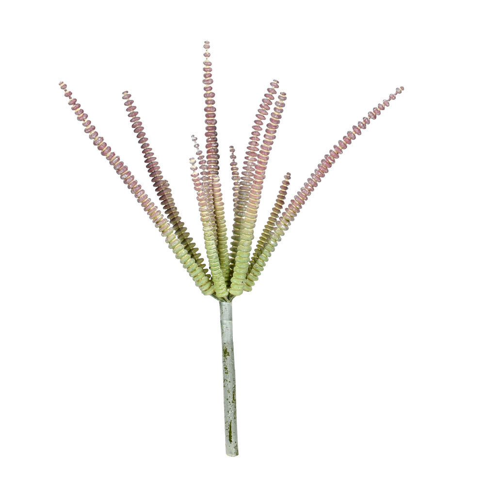 Vickerman 10.5" Artificial Mixed Green Haworthia Spray. Includes 6 sprays per pack.