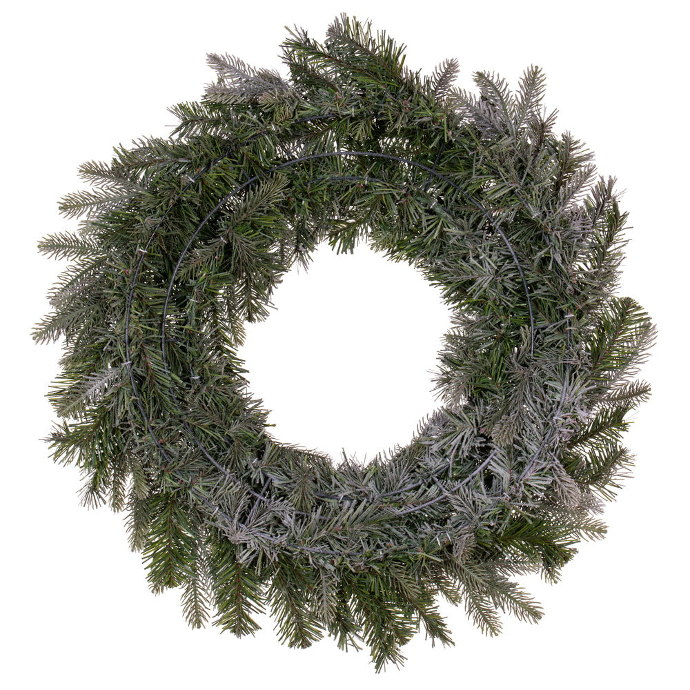 Vickerman 60" Frosted Douglas Fir Artificial UnLit Wreath.