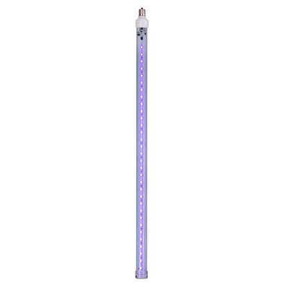 Vickerman 5 Pack of 24" Purple LED SnowFall Tube Bulb C9-E17 Nickel Base.