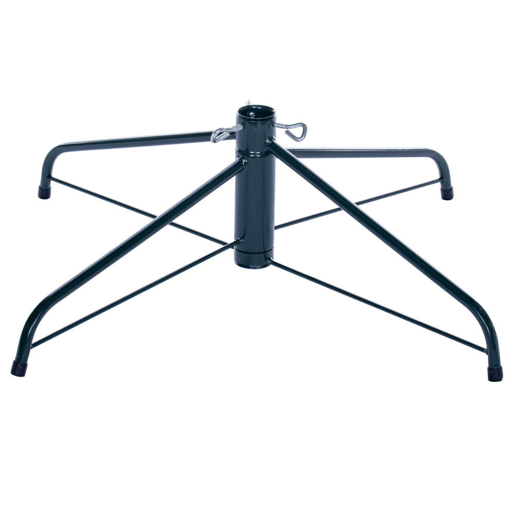 Vickerman 10' x 45" Black Willow Twig Artificial Pre-Lit Halloween Tree with 374 Purple and Orange LED Dot Lights. It measures 120 inches tall, and 45 inches wide, with the branches shaped about parallel to the floor. Pre-lit with 374 Dot LED Lights, the