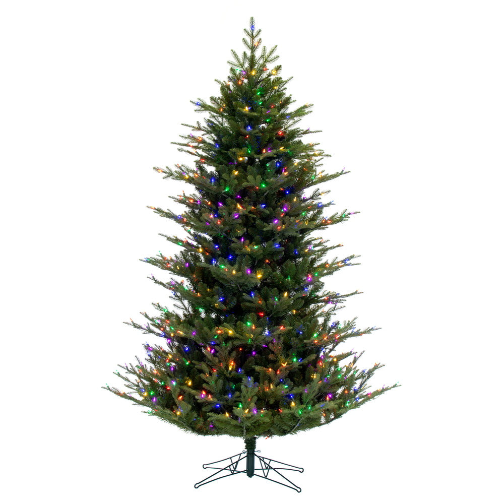 Vickerman 9' x 66" North Shore Fraser Fir Artificial Christmas Tree LED Multi-Colored Lights