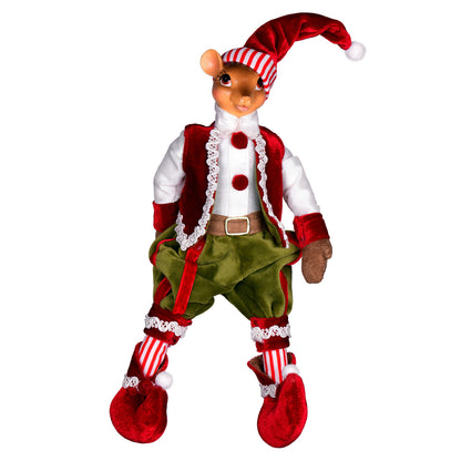 Vickerman 19" Candy Wonderland Collection Mouse Doll Pack of 2