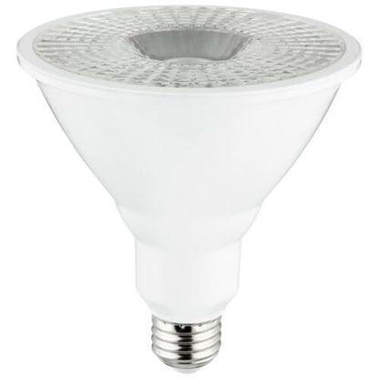 Sunlite 87936 LED PAR38 Long Neck Spotlight Bulb, 15 Watt (100W Halogen EQ), 1200 Lm, 40° Flood Beam, Medium E26 Base, 90 CRI, Waterproof, Dimmable, T20/T24/CEC & UL Listed, 4000K Cool White, 1 Count