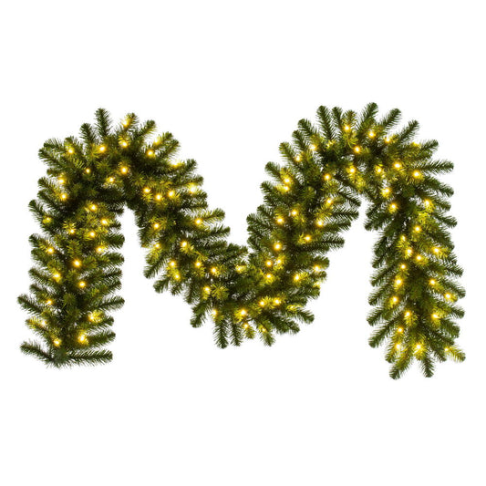 9' x 14" Deluxe Sequoia Garland WA 100WW