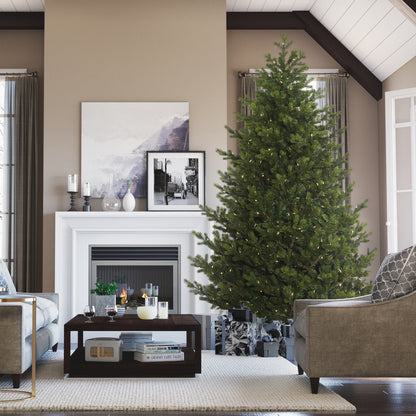 Vickerman 7.5' x 55" Eagle Fraser Full Artificial Christmas Tree with Warm White Dura-lit LED Lights
