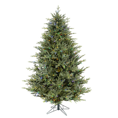 Vickerman 7.5' Itasca Fraser Artificial Christmas Tree 750  Dura-Lit® Multi-Colored LED Lights