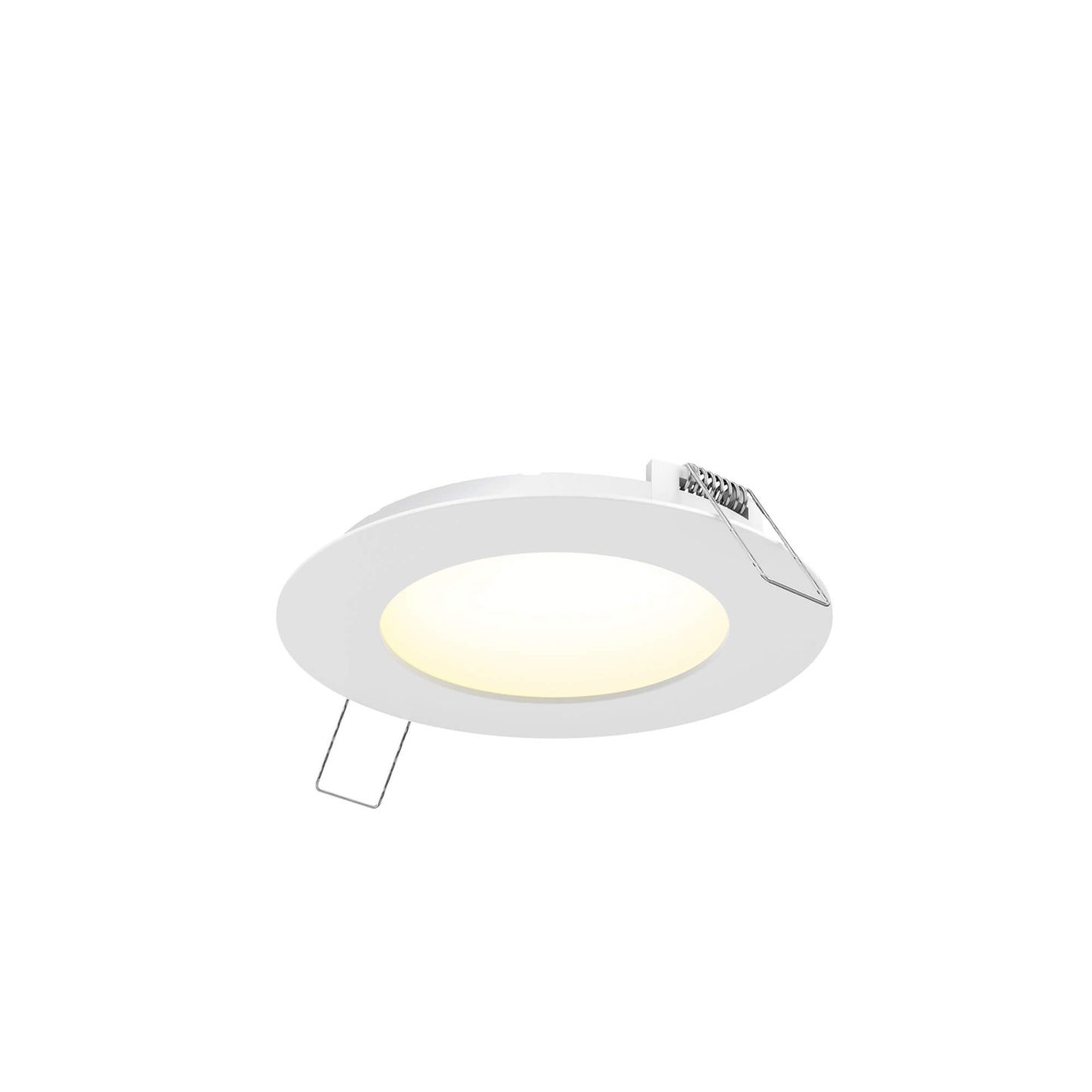 DALS 5 Inch Round Recessed Panel Light with Junction Box/Driver | CCT Color Selectable | 12W, 800 Lumens | Dimmable Pot Light | Wet Rated | ETL Certified