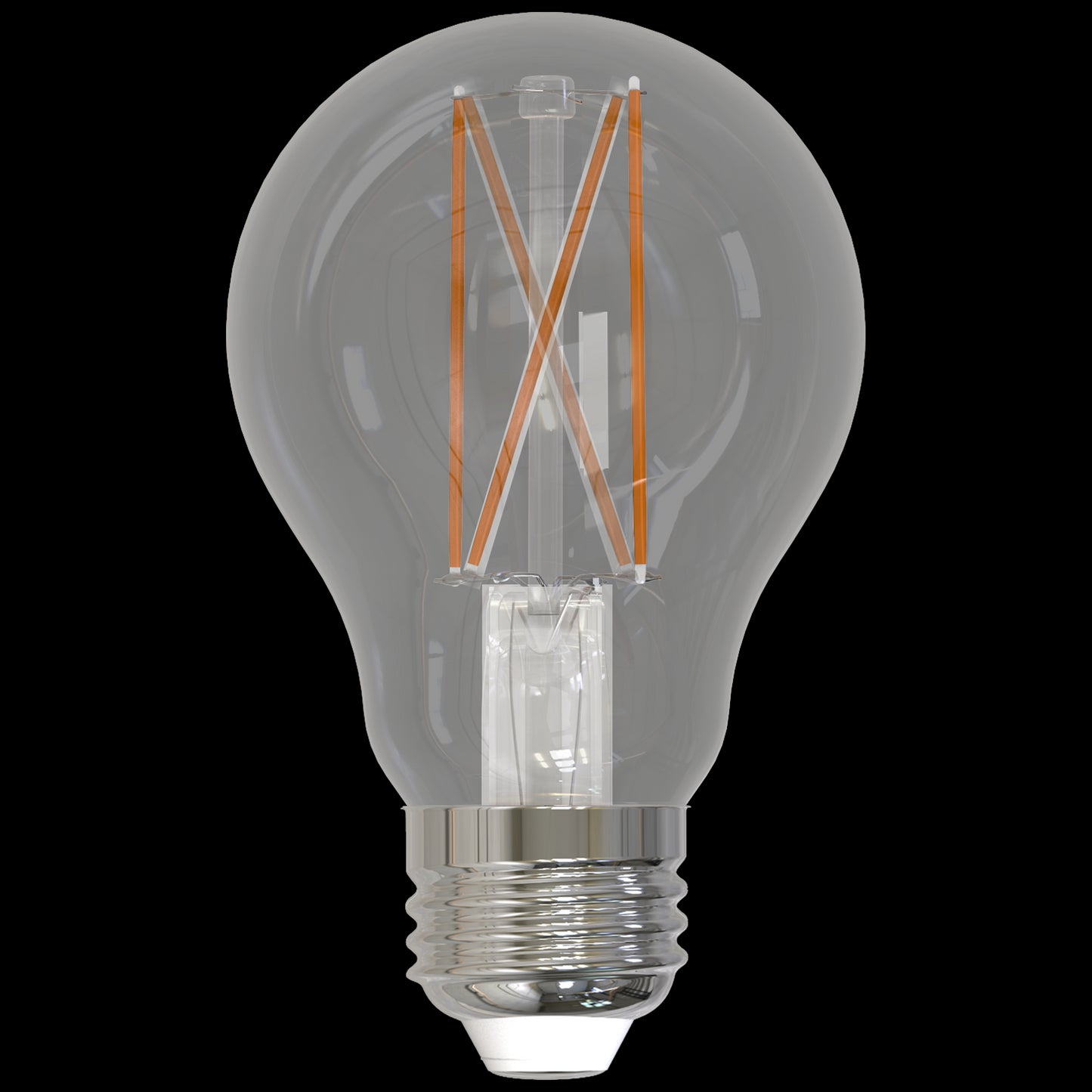 BULBRITE 9W LED LIGHT BULB A19 3000K FILAMENT CLEAR E26 Medium Base FULLY COMPATIBLE DIMMING