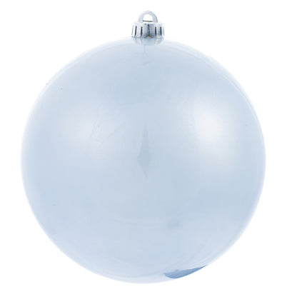 Vickerman 8" Periwinkle Candy Ball Ornament