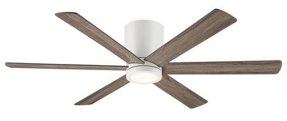 Wind River Fans Coldwater 52 Inch Indoor/Outdoor, 3 Speeds Wi-Fi Enabled Smart Flush Mount Ceiling Fan