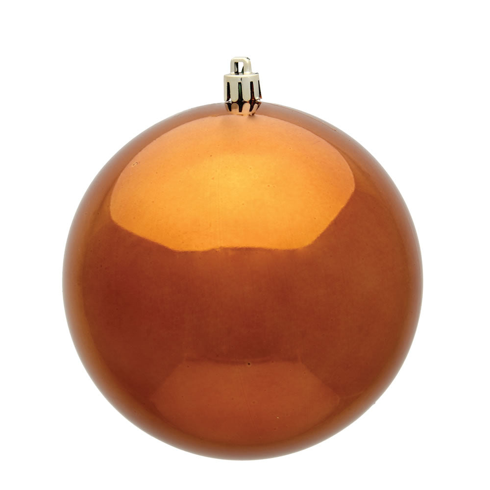 Vickerman 2.75" Copper Shiny Ball Ornament 12 per Bag