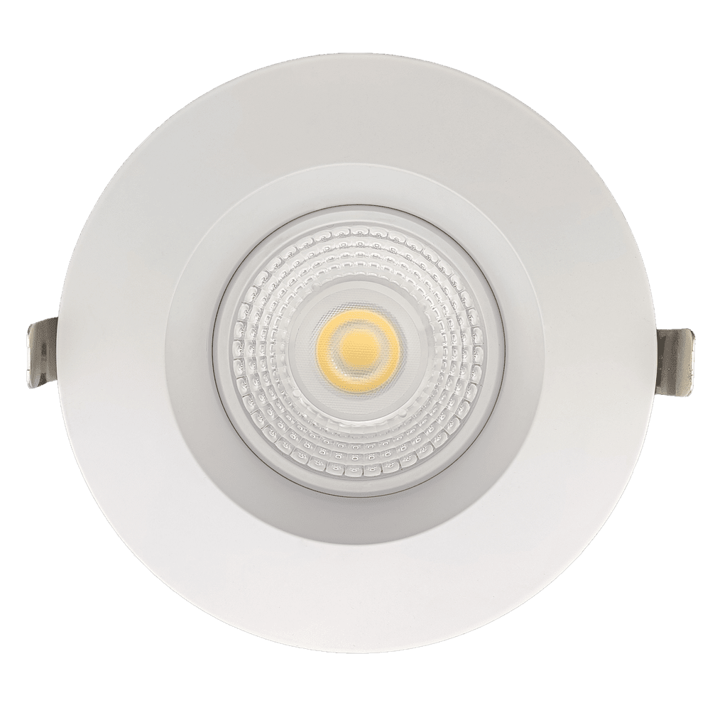Goodlite LED 6 Inch Regress Round Gimbal Luminaire, Selectable Color Temperature