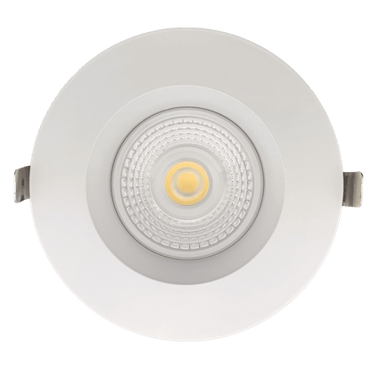 Goodlite LED 6 Inch Regress Round Gimbal Luminaire, Selectable Color Temperature